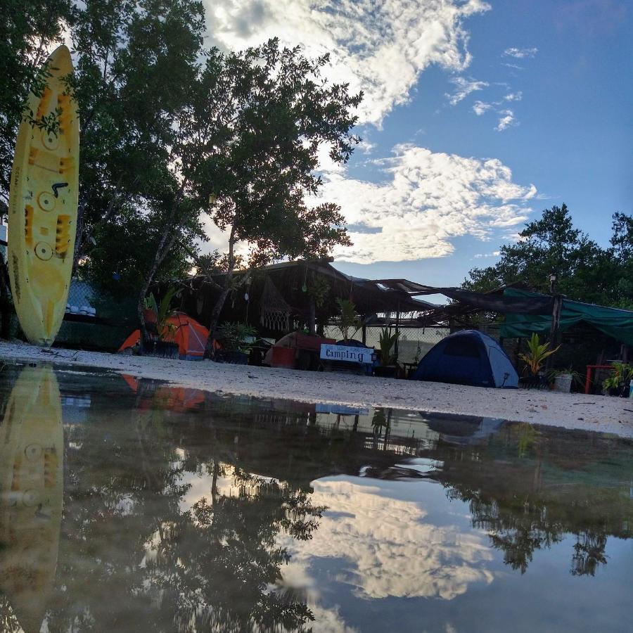 Casa De Los Santos Camping Y Eco Cabanas Isla Holbox Luaran gambar