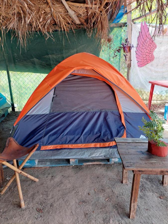 Casa De Los Santos Camping Y Eco Cabanas Isla Holbox Luaran gambar