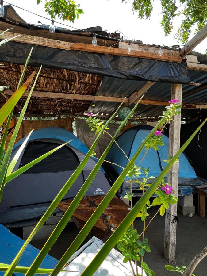Casa De Los Santos Camping Y Eco Cabanas Isla Holbox Luaran gambar